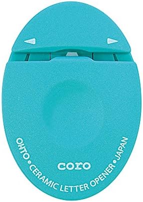 Ohto letter opener ceramic letter opener white CLO-700C-BL blue