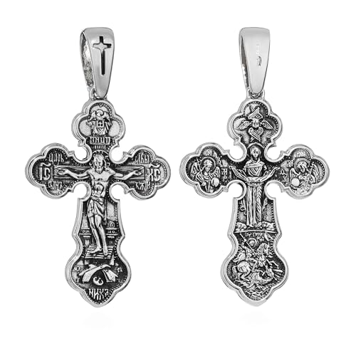 Pendentif en forme de croix en argent 925 cadeau idéal NKlaus