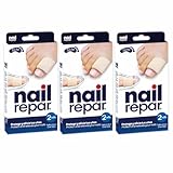 Protector de Uña Primer Dedo del Pie. Protector Anti Rozaduras Uñas Encarnadas. Dedil Elástico Reparador de Uñas. Nail Repair. Para Uña Encarnada (3 Paquetes)