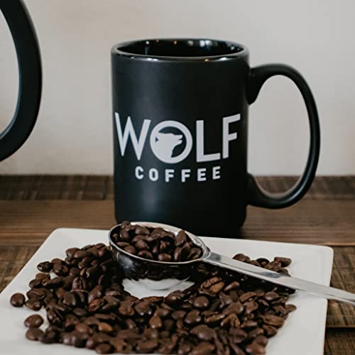 Wolf Coffee | Organic House Blend | Medium Roast | Notes Of Caramel, Malt, And Almond | Pairs Great With Food | Hand Roasted In The Usa (Whole Bean, 5Lb) #TOP5