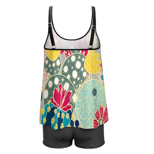 Bikini avec short de garçon cactus contre les complexes - 5