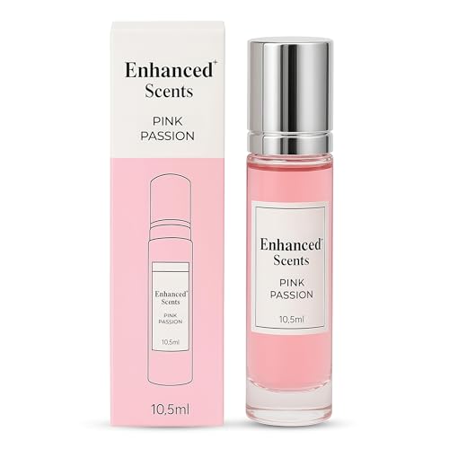 Pink Passion Pheromone Perfume for Women – Seductive Floral Fragrance with Orange Blossom, Magnolia & Orchid, Long-Lasting Scent with Musk, Amber & Woody Notes for Confidence and Attraction