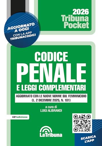  Codice penale e leggi complementari: Edizione 2026 Collana pocket