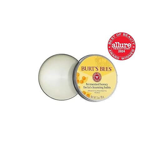 Miniatura 2 de Burt's Bees Bálsamo limpiador facial de miel fermentada, con mezcla prebiótica y postbiótica, contiene miel fermentada y té verde, cuidado de la