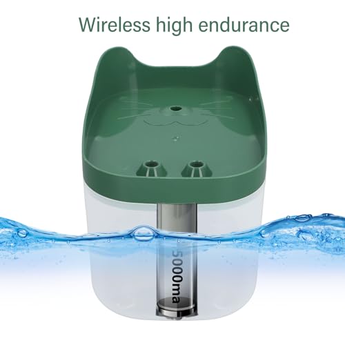 Fuente automática de agua para mascotas, capacidad grande miniatura 2