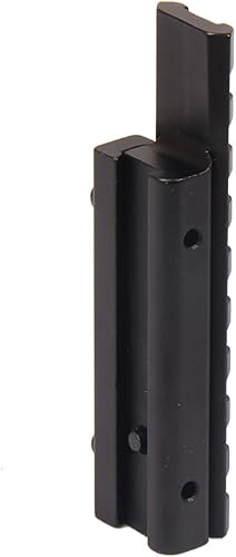 Miniatura 4 de TACFUN Adaptador de alcance Montaje en riel 22 Ballesta 3/8" Cola de milano a 7/8" Weaver/w Stop Pin