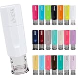 ハンコヤストア 印鑑・はんこ/ネーム印 ジョインティＪ9 10mm丸 回転式ネーム印 認印 (ピュアホワイト)