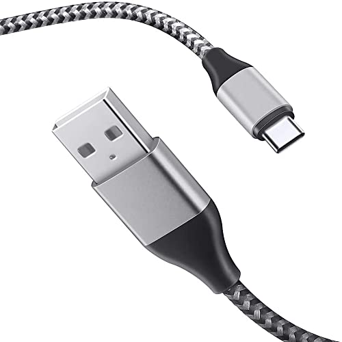 3 m langes Ladekabel für Xbox Series X/S, PS5-Controller, USB-Typ-C-Anschlüsse, Ladekabel, extra langes geflochtenes Nylon-Ladekabel, 2 Stück thumbnail