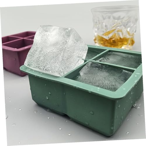 Molde para hielo de silicona 2 piezas con tapa miniatura 6