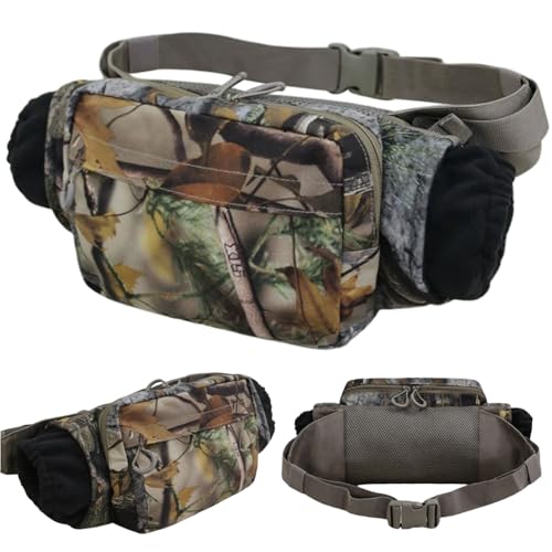 Pochette chauffe-mains de chasse camouflage pour activités hivernales