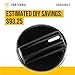 PartsBroz 00650847 Cooking Area Burner Knob - Compatible With Bosch Cooktop - AP4513132 1999734 650847 AH3480601 EA3480601 PS3480601 PS8731208 Ultra Durable Replacement