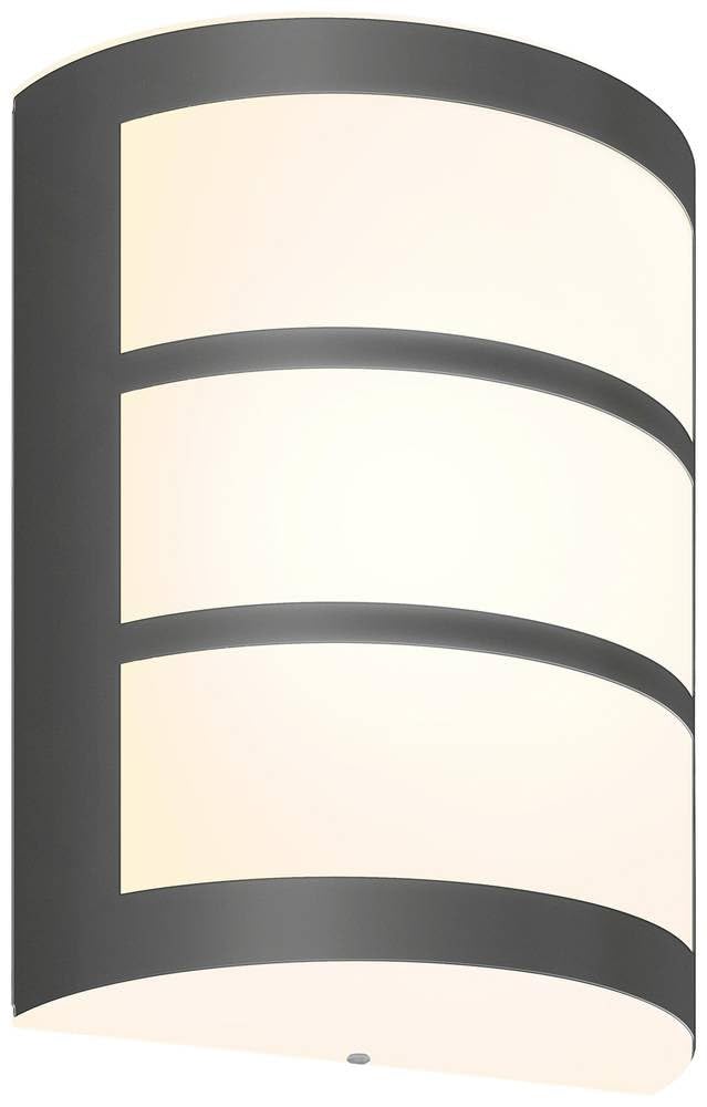 Philips Lighting Python UltraEfficient Outdoor Wall Light, 3.8W, 2700K, Antracite, IP44 Weatherproof