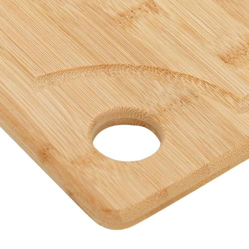 Mimo Style Tábua de Corte 33cm Ecokitchen, Feita Inteiramente de Bambu. Perfeita Para Cortar Queijos