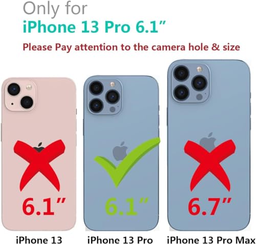Image of mobistyle Silicone Designed For iPhone 13 Pro Cover With Glitter Cute Butterfly Electroplate Plating Design Back Cover Case For Women Teen Girls (Black)