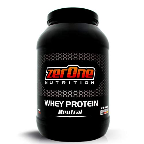 ZerOne Nutrition Whey Protein Eiweißpulver | Natürliche Zutaten | hochwertiges Proteinpulver | Low Carb Eiweiß-Shake | Muskelaufbau Fitness Training| 1000g (Natural)