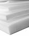 Planchas goma espuma poliuretano - Cuadradas- Espesor 5CM- Espuma para tapizar, Espuma sofa, colchones, cojines, relleno, guata, colchones para furgonetas camper, colchones espuma (55 X 55 X 5 CM)