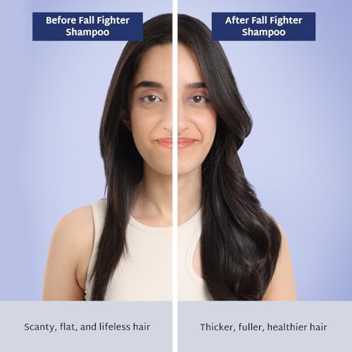 Image of Raise Fall Fighter Anti Hair Fall Shampoo | Reduces Hair Loss by 67% in 6 Weeks | Enriched with Ceramides & Patented Follicle Care Complex | Fuller, Thicker Hair | SLS & Paraben Free | 30ml