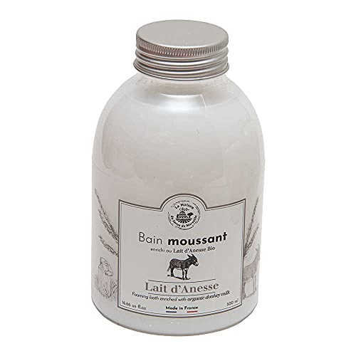 Maison du Savon - Foaming Bath Cream with Organic Donkey Milk and Aloe Vera - 500ml Bottle - Donkey Milk Fragrance