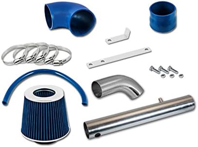 RL Concepts 3" Blue Cold Air Intake Kit + Filter For 2005-2010 Chrysler 300 with 2.7L V6