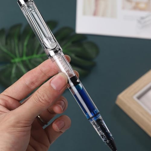 GALPADA Bolígrafo de tinta pistón 0.5 mm gel 2 unidades miniatura 2