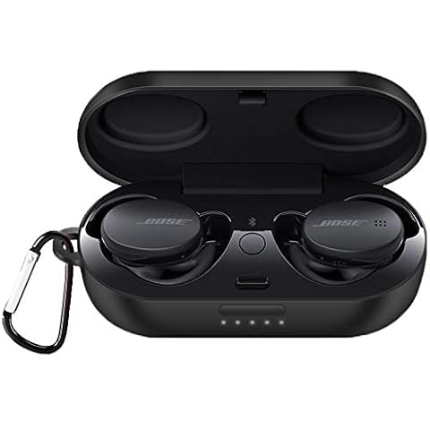 Compatible with Bose Sport Earbuds Case, Youkei Silicone Case Cover Easy Carrying Protective Case Cover Compatible with Bose Sport Earbuds (Black) Cover