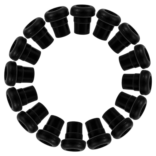 Hemoton 16pcs Foosball End Caps Durable Rod Plugs for Foosball Tables Easy Installation Reliable Replacement Caps for Football Machine Parts