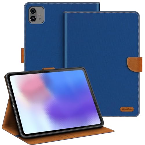 Étui en cuir Teclast ArtPad Pro 12.7 2025 bleu pour éviter rayures et casses