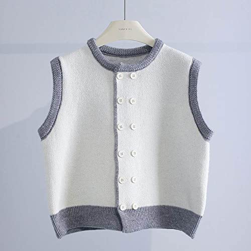 LCDIUDIU Pullunder Damen Ärmellos,Damen Strickwesten Süß Beige...