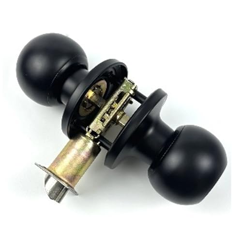 Lock de baño Manija redonda Mecanismo de bloqueo seguro con 3 llaves para puertas de madera de 3050 mm de grosor de 3050 mm de espesor
