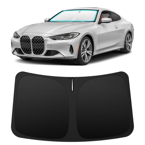 Image of INSAUTO Custom Fit Windshield Sun Shade for BMW 4 Series 2021-2026