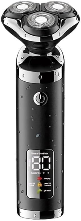 Electric Shavers for Bald Men Wet Dry Waterproof LCD Display Electric Shaver Beard Electric Razor for Men Facial