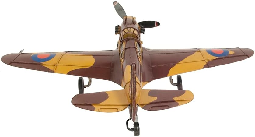Old Modern Handicrafts 1941 Curtiss Hawk 81A Metal Handmad 1:22 Scale Replica - Elevate Any Space with Timeless Elegance Model Airplane - 17.5" L x 18" W x 7.5" H Inches. image 2