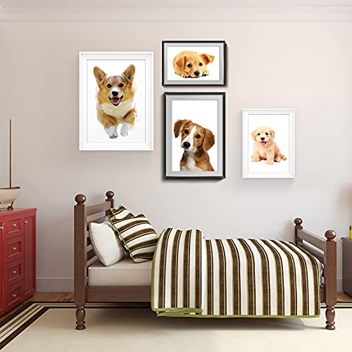 109 Pieces Dogs And Paws Wall Decals Realistic 3D Pet Stickers Dog Prints Decals Paws Vinyl Wall Stickers For Kids Boy Girl Baby Bedroom Living Room Bathroom Home Wall Diy Decor #TOP6
