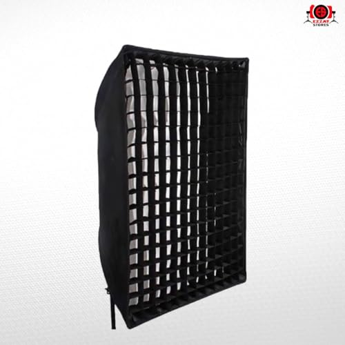 شبكة مربعه للسوفت بوكس مقاس 50 * 70 سم, لتسطي الضوء وأأعلى تصوير الاحترافية, مناسب للسوفت بوكس الرباعي و خماسي و سوفت الهد, لجميع صنع المحتوى
