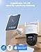 Reolink 3G/4G LTE PTZ Solar Überwachungskamera mit SIM-Karte, Auto-Tracking & Auto-Zoom, Dual-Lens, Akku Kamera Outdoor mit 30m Farbnachtsicht, 4K 8MP, KI-Erkennung, TrackMix LTE+6W Solarpanel