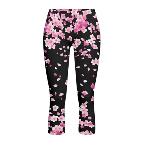 Mallas de cintura alta que no se bajan: pantalones de yoga 3/4 moldeadores 3