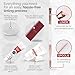 RB RENATA BEAUTY Tint Kit – Cream Hair Dye Kit with Developer and Application Brush for Spot Coloring - Covers Gray Hairs, Smudge-Proof, Long-Lasting Up to 4 Weeks, 20 Applications [Black]