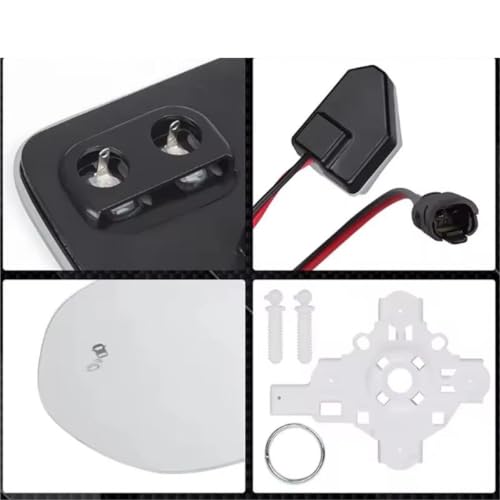 Miroir rétroviseur chauffant CRV avec avertisseur d'angle mort - 4