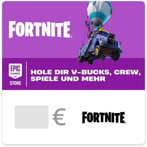 Epic Games Fortnite-Geschenkkarte - für Deutschland - per E-Mail