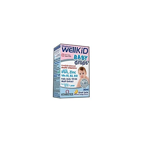 Vitabiotics - Wellbaby Drops 30Ml product thumbnail 2