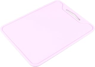 Tablero de Corte, Tablas de Corte para Cocina con Materiales Silicona Grado Alimenticio Tablas Púrpura Flexibles para Uso la Cocina en el Hogar