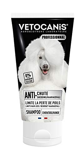 Champu Perros Pelo Blanco Anticaídas Marca Vetocanis