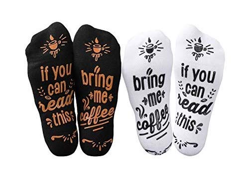 If You Can Read This Bring Me Coffee Socks - Mothers Day Gifts For Coffee Lover