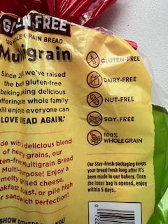 Generic Canyon Bakehouse Gluten Free Bread Multigrain ~ 100% Whole Grain Bread ~ Dairy, Soy and Nut Free ~ 2 Loaves Total