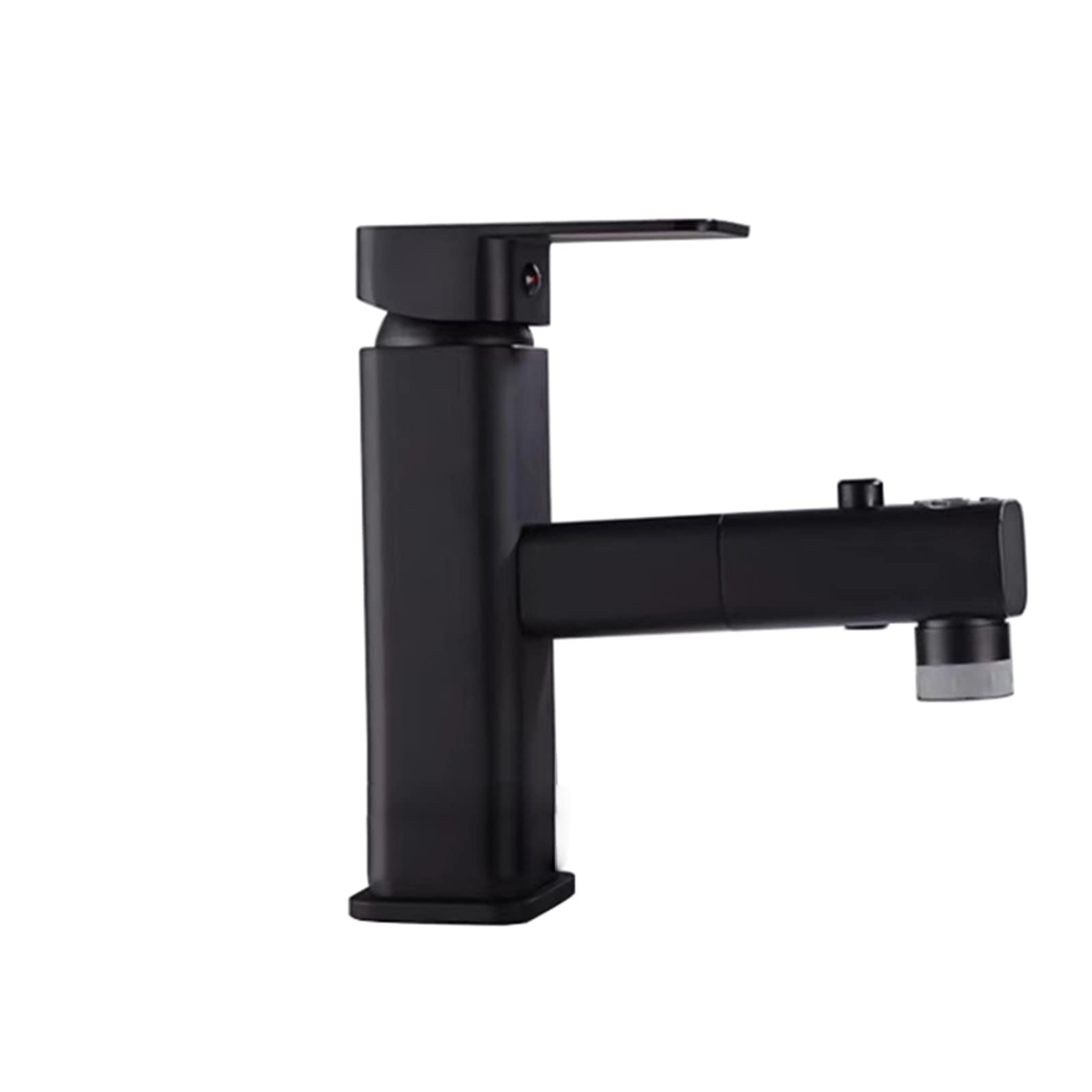 Mitigeur de cuisine avec douchette extractible et 3 modes de jet pour évier noir