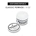 Gentlemen Republic Classic Pomade - Medium Hold & Medium Shine, Water Soluble, No Beezwax, Made in USA - 4 oz, Ideal for Classic Styles