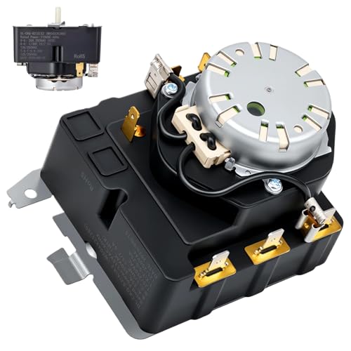 Upgraded WE04X25280 234D2377P005 Dryer Timer Compatible with GE Hotpoint Dryer Timer Replacement, TMD1EM35 Dryer Parts for GTD33EASK0WW GTX22EASK0WW GTX33EASK0WW HTX21EASK0WW
