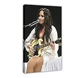 Demi Lovato Poster Leinwand Poster Wandkunst Dekor Druck 