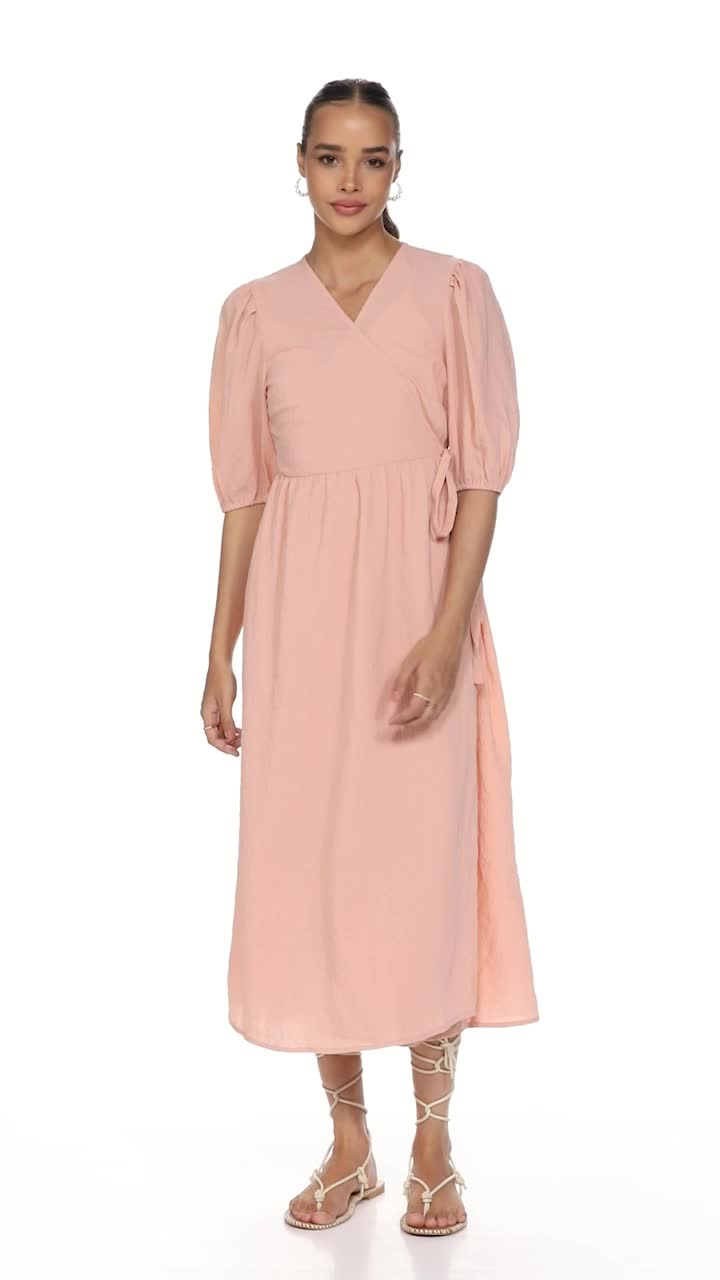 【159】セットアップ Buy VERO MODA Fit & Flared Dress (224490301_Misty Rose_S) at