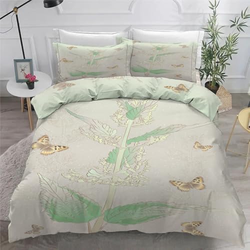 Housse de couette 240x260 microfibre douce parure lit fermeture éclair - 6